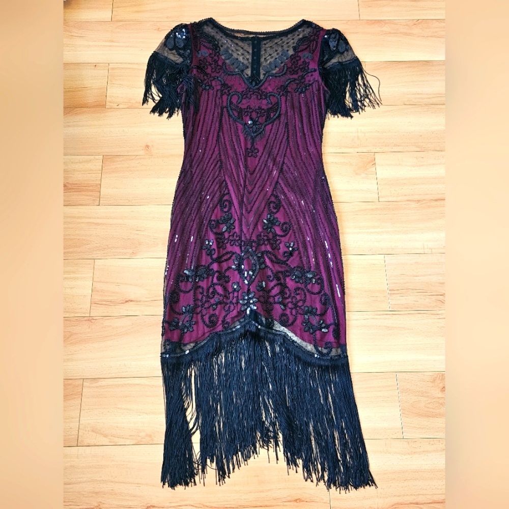 Lace Sequin Dress